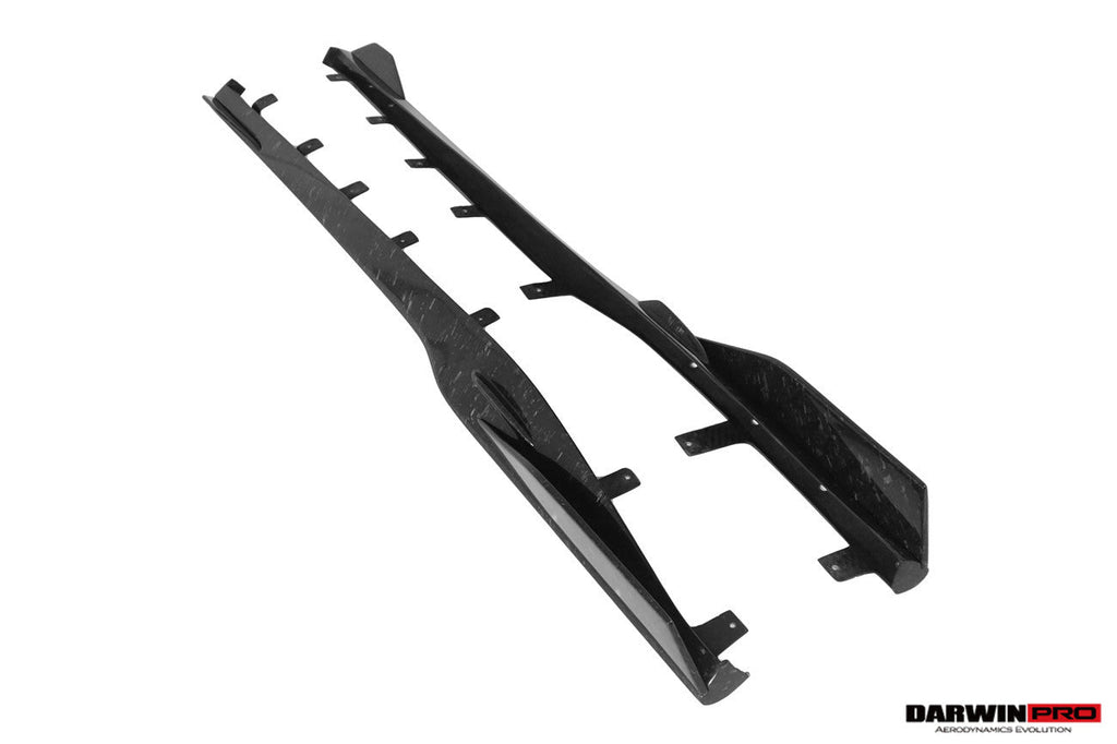 DarwinPRO 2015-2020 Ferrari 488 GTB & Spider iMP-Performance Carbon Fiber Side Skirts Under Board