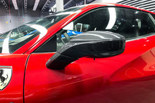 Load image into Gallery viewer, 2015-2020 Ferrari 488 GTB &amp; Spider Carbon Fiber Mirror House &amp; Base Replacement