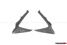 Load image into Gallery viewer, 2018-2022 Ferrari 488 Pista Carbon Fiber Front Bumper Vent Canards