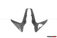 Load image into Gallery viewer, 2018-2022 Ferrari 488 Pista Carbon Fiber Front Bumper Vent Canards