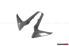 Load image into Gallery viewer, 2018-2022 Ferrari 488 Pista Carbon Fiber Front Bumper Vent Canards