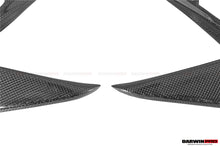 Load image into Gallery viewer, 2018-2022 Ferrari 488 Pista Carbon Fiber Front Bumper Vent Canards