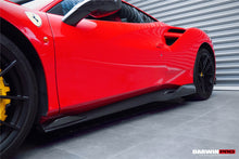 Load image into Gallery viewer, DarwinPRO 2015-2020 Ferrari 488 GTB &amp; Spider iMP-Performance Carbon Fiber Side Skirts Under Board