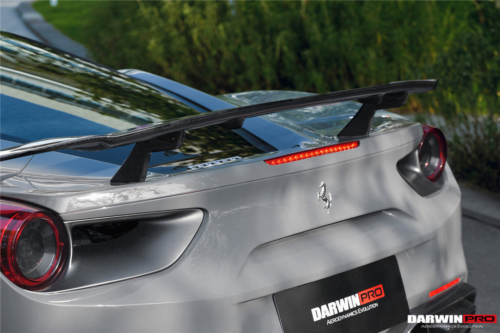 DarwinPRO 2015-2020 Ferrari 488 GTB iMP-Performance Carbon Fiber Trunk Spoiler Wing