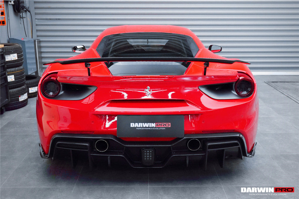 DarwinPRO 2015-2020 Ferrari 488 GTB iMP-Performance Carbon Fiber Trunk Spoiler Wing