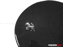 Load image into Gallery viewer, 2017-2026 Ferrari 812 Superfast Dry Carbon Fiber Fuel Door With Logo Repalement