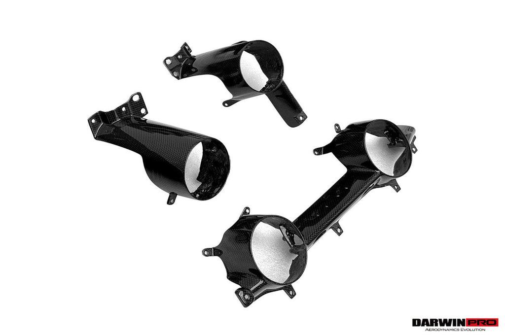 2017-2026 Ferrari 812 Superfast & GTS OE Style Dry Carbon Fiber AC Panel Trim Replacement