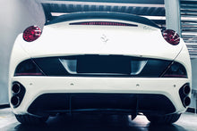 Load image into Gallery viewer, 2009-2014 Ferrari California BKSS Style Carbon Fiber Rear Diffuser Canards