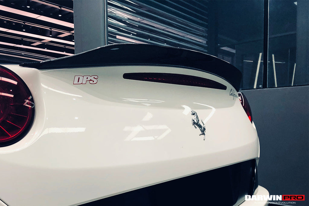 2009-2014 Ferrari California BKSS Style Carbon Fiber Trunk Spoiler