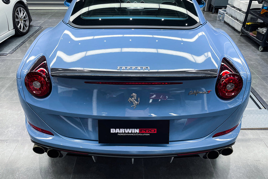 2015-2018 Ferrari California BKSS Style Carbon Fiber Trunk Spoiler