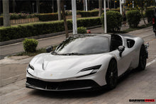 Load image into Gallery viewer, 2020-UP Ferrari SF90 Stradale OE Style Autoclave Carbon Fiber Front Bumper Side Splitter