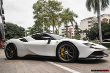 Load image into Gallery viewer, 2020-UP Ferrari SF90 Stradale OE Style Autoclave Carbon Fiber Front Bumper Side Splitter