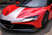 Load image into Gallery viewer, 2020-UP Ferrari SF90 Stradale OE Style Autoclave Carbon Fiber Front Bumper Side Splitter
