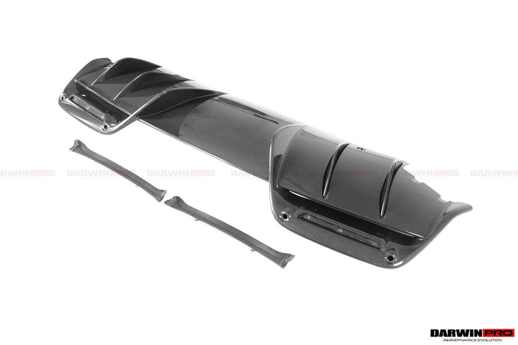 2022-UP Ferrari 296 GTB & GTS (Type F171) OE Style Carbon Fiber Rear Diffuser