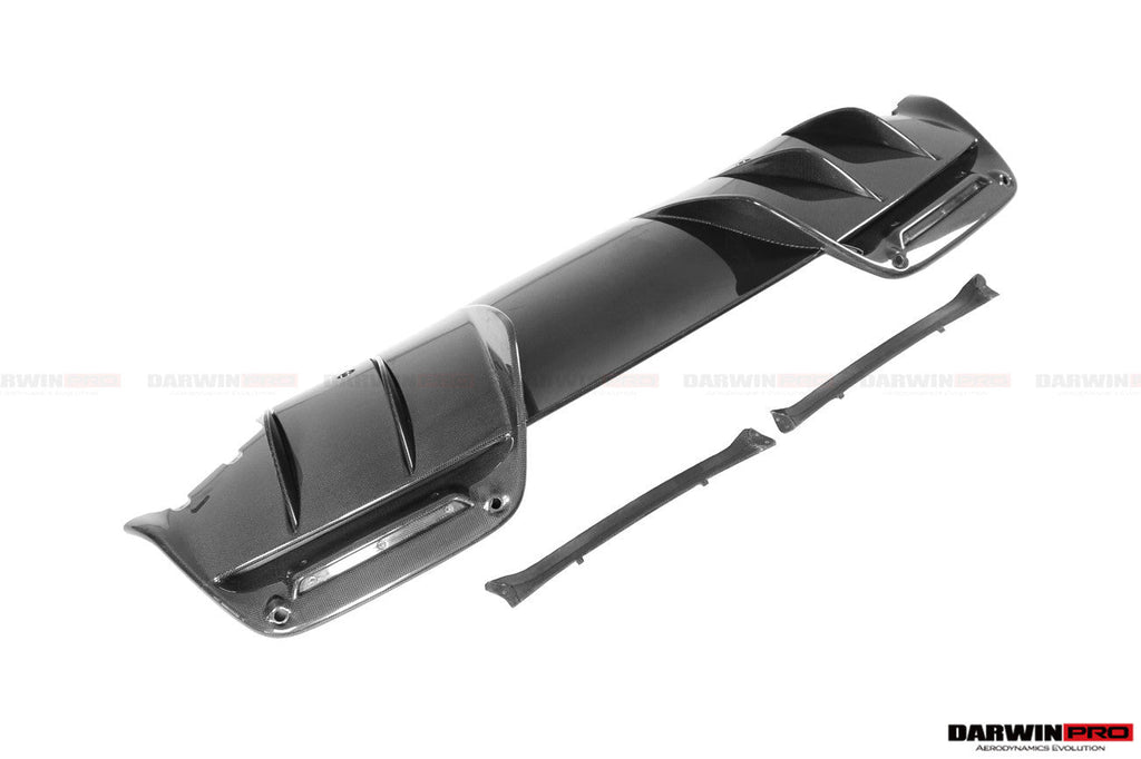 2022-UP Ferrari 296 GTB & GTS (Type F171) OE Style Carbon Fiber Rear Diffuser