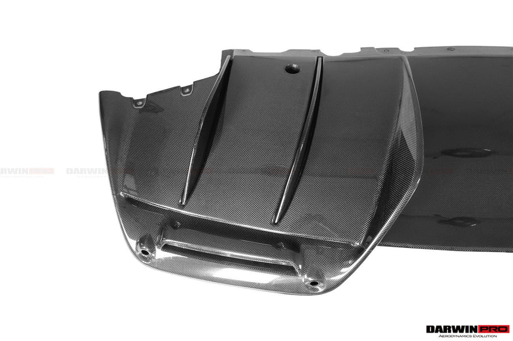 2022-UP Ferrari 296 GTB & GTS (Type F171) OE Style Carbon Fiber Rear Diffuser