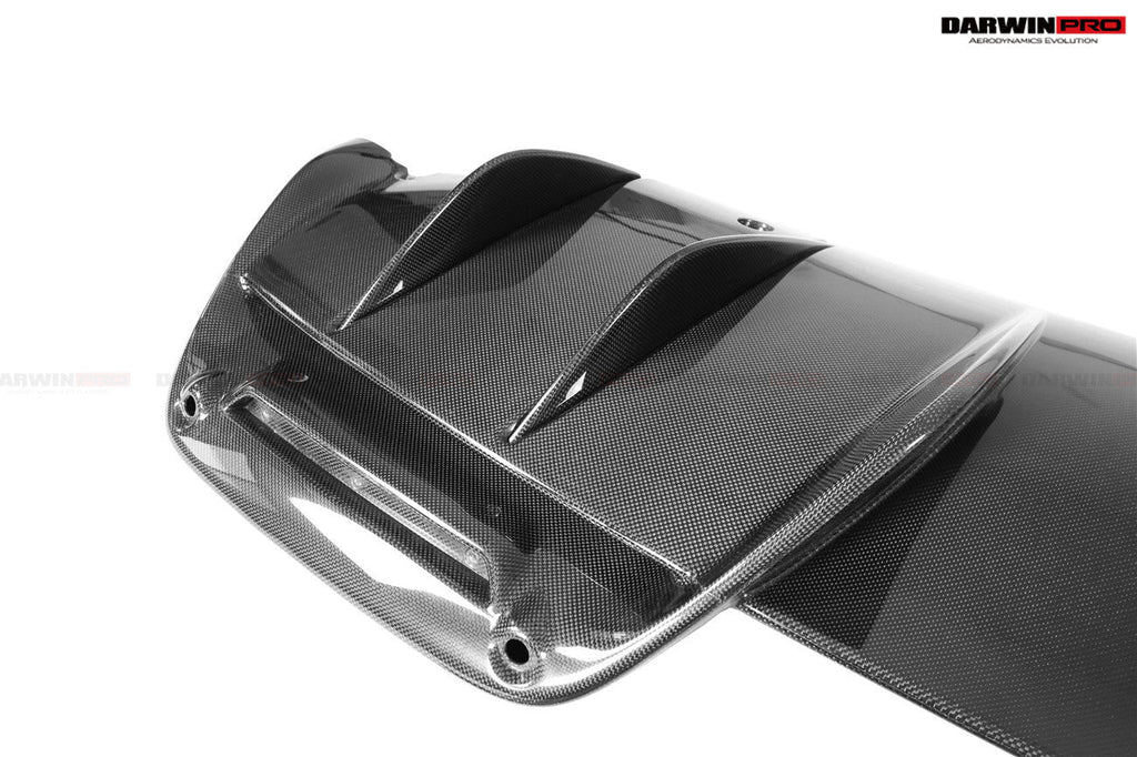 2022-UP Ferrari 296 GTB & GTS (Type F171) OE Style Carbon Fiber Rear Bumper w/ Diffuser