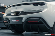Load image into Gallery viewer, 2022-UP Ferrari 296 GTB &amp; GTS (Type F171) OE Style Carbon Fiber Rear Bumper w/ Diffuser
