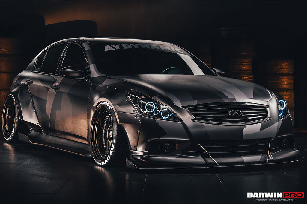 2010-2013 Infiniti G25 G37 Sedan BKSS Style Side Skirts