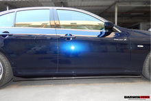 Load image into Gallery viewer, 2007-2013 Infiniti G35 &amp; G37 Sedan BS Style Carbon Fiber Side Skirts Under Board