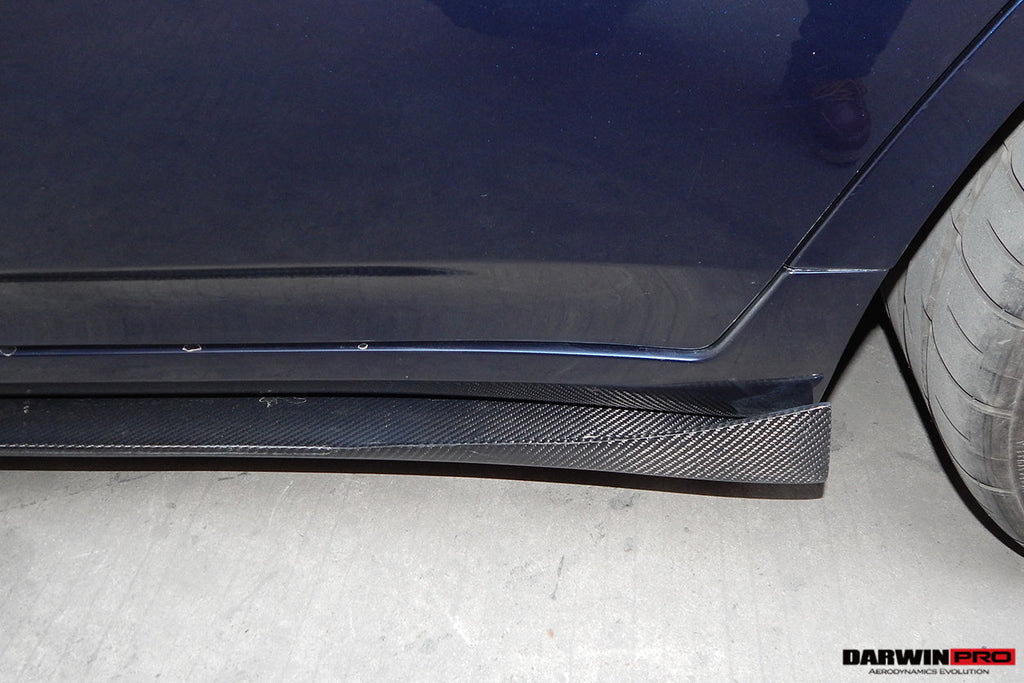 2007-2013 Infiniti G35 & G37 Sedan BS Style Carbon Fiber Side Skirts Under Board