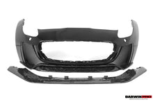 Load image into Gallery viewer, DarwinPRO 2013-2017 Jaguar F-Type Coupe &amp; Convertible IMP Performance Partial Carbon Fiber Front Bumper with Lip - DarwinPRO Aerodynamics