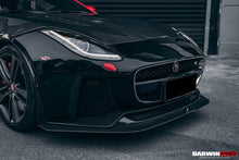 Load image into Gallery viewer, DarwinPRO 2013-2017 Jaguar F-Type Coupe &amp; Convertible IMP Performance Partial Carbon Fiber Front Bumper with Lip - DarwinPRO Aerodynamics