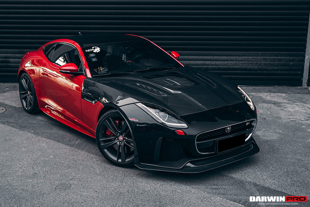 DarwinPRO 2013-2017 Jaguar F-Type Coupe & Convertible IMP Performance Hood - DarwinPRO Aerodynamics