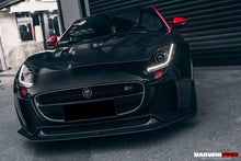 Load image into Gallery viewer, DarwinPRO 2013-2017 Jaguar F-Type Coupe &amp; Convertible IMP Performance Partial Carbon Fiber Front Bumper with Lip - DarwinPRO Aerodynamics