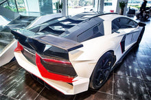 Load image into Gallery viewer, DarwinPRO 2011-2022 Lamborghini Aventador LP700 LP750 LP740 LP720 LP780 Coupe &amp; Roadster BKSS Style Carbon Fiber Trunk Spoiler Wing - DarwinPRO Aerodynamics