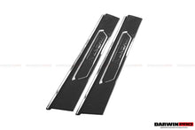 Load image into Gallery viewer, 2011-2016 Lamborghini Aventador LP700 Coupe Carbon Fiber Door Still Plate Caps