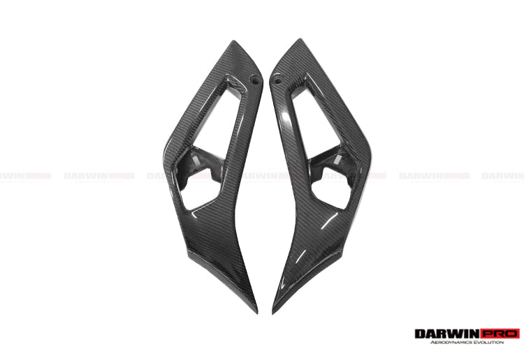 2011-2016 Lamborghini Aventador LP700 LP740 Coupe Roadster Carbon Fiber Inner Door Handle