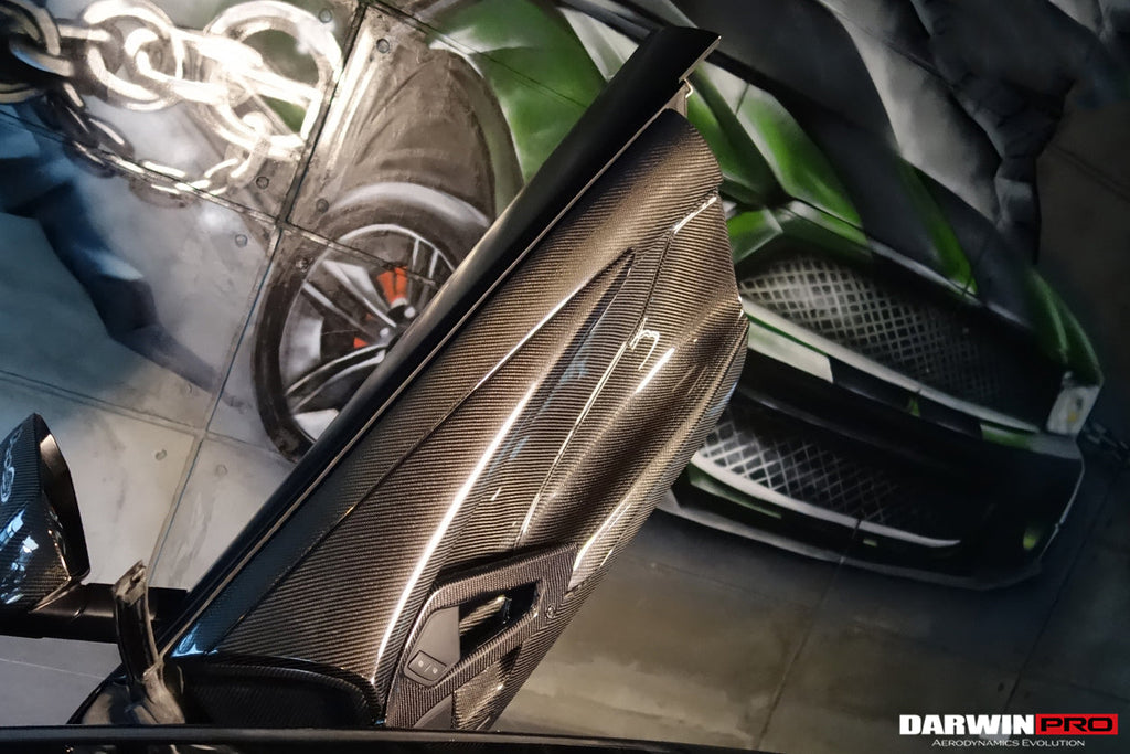 2011-2016 Lamborghini Aventador LP700 LP740 Coupe Roadster Carbon Fiber Inner Door Handle