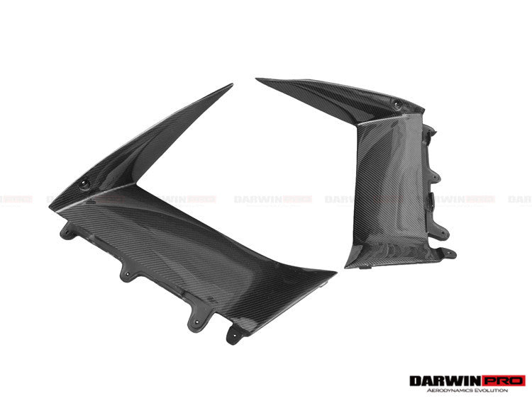 2011-2016 Lamborghini Aventador LP700 Coupe BKSS Style Carbon Fiber Quarter Panel Fender Vents