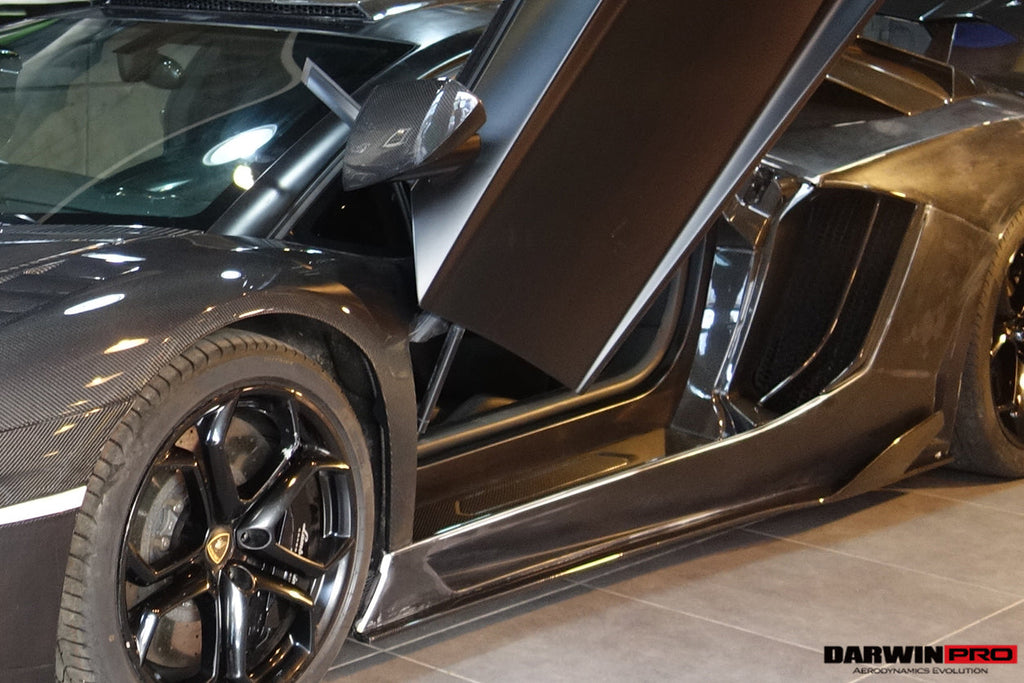 2011-2016 Lamborghini Aventador LP700 Coupe BKSS Style Carbon Fiber Quarter Panel Fender Vent Inside
