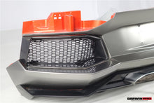Load image into Gallery viewer, 2011-2016 Lamborghini Aventador LP700 Coupe &amp; Roadster Carbon Fiber Rear Bumper Grille