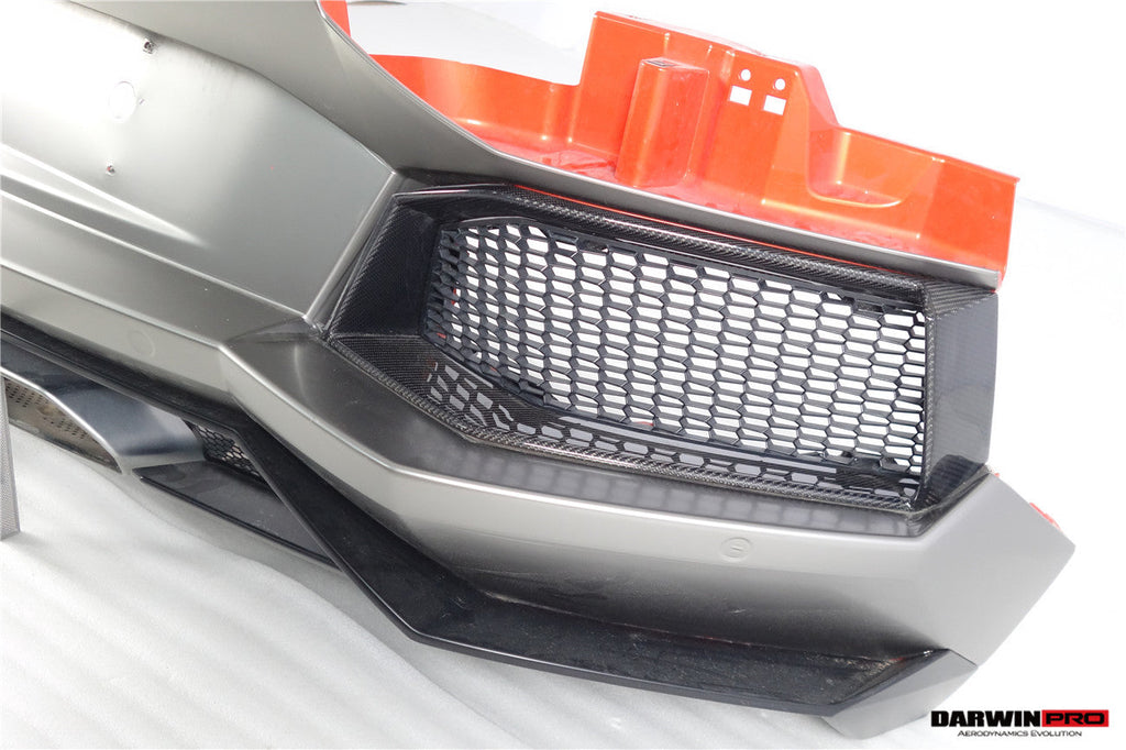 2011-2016 Lamborghini Aventador LP700 Coupe & Roadster Carbon Fiber Rear Bumper Grille