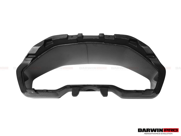 2011-2016 Lamborghini Aventador LP700 Coupe Roadster Carbon Fiber Instrument Surround Panel Cover - DarwinPRO Aerodynamics