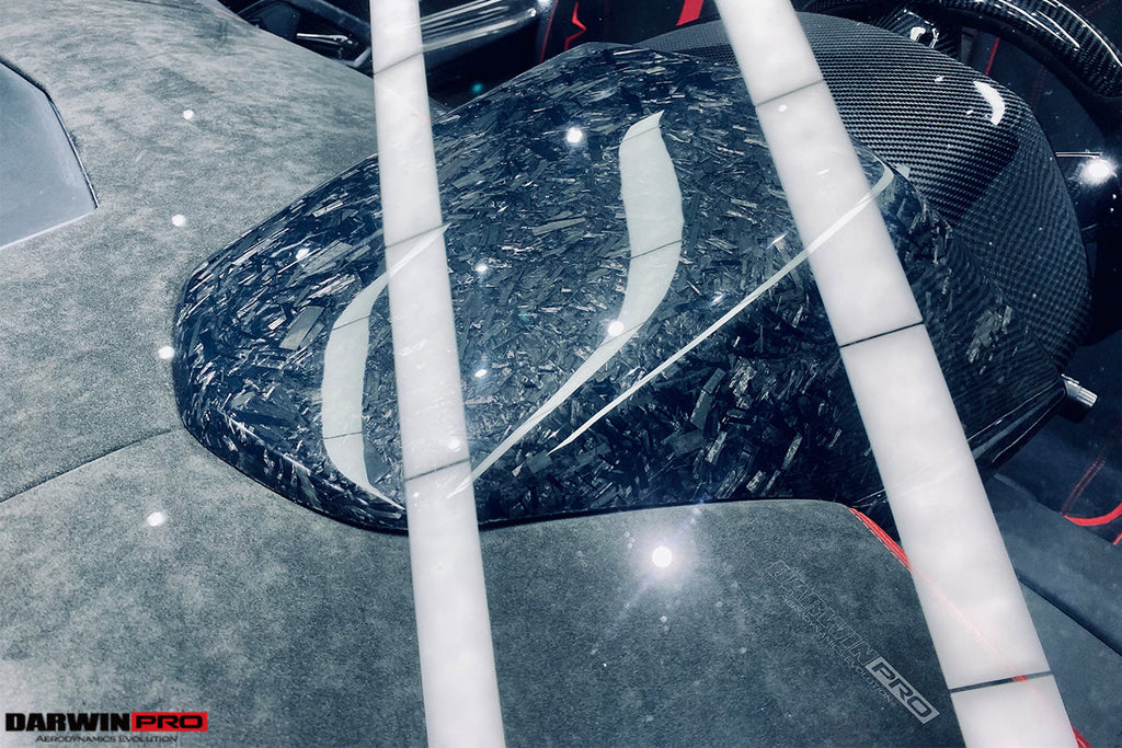 2011-2016 Lamborghini Aventador LP700 Coupe Roadster Carbon Fiber Instrument Surround Panel Cover - DarwinPRO Aerodynamics