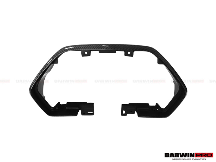 2011-2016 Lamborghini Aventador LP700 Coupe Roadster Carbon Fiber Instrument Surround Panel Cover - DarwinPRO Aerodynamics