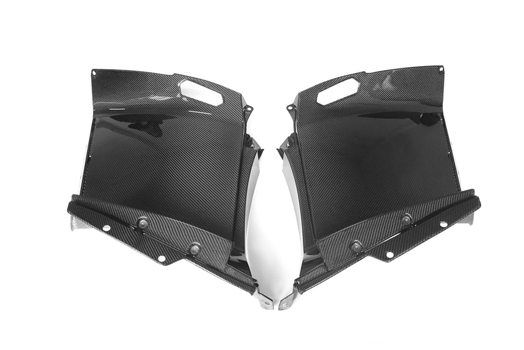 2011-2016 Lamborghini Aventador LP700 Coupe Carbon Fiber Quarter Panel Fender Vent Inside