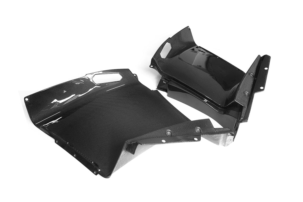 2011-2016 Lamborghini Aventador LP700 Coupe Carbon Fiber Quarter Panel Fender Vent Inside