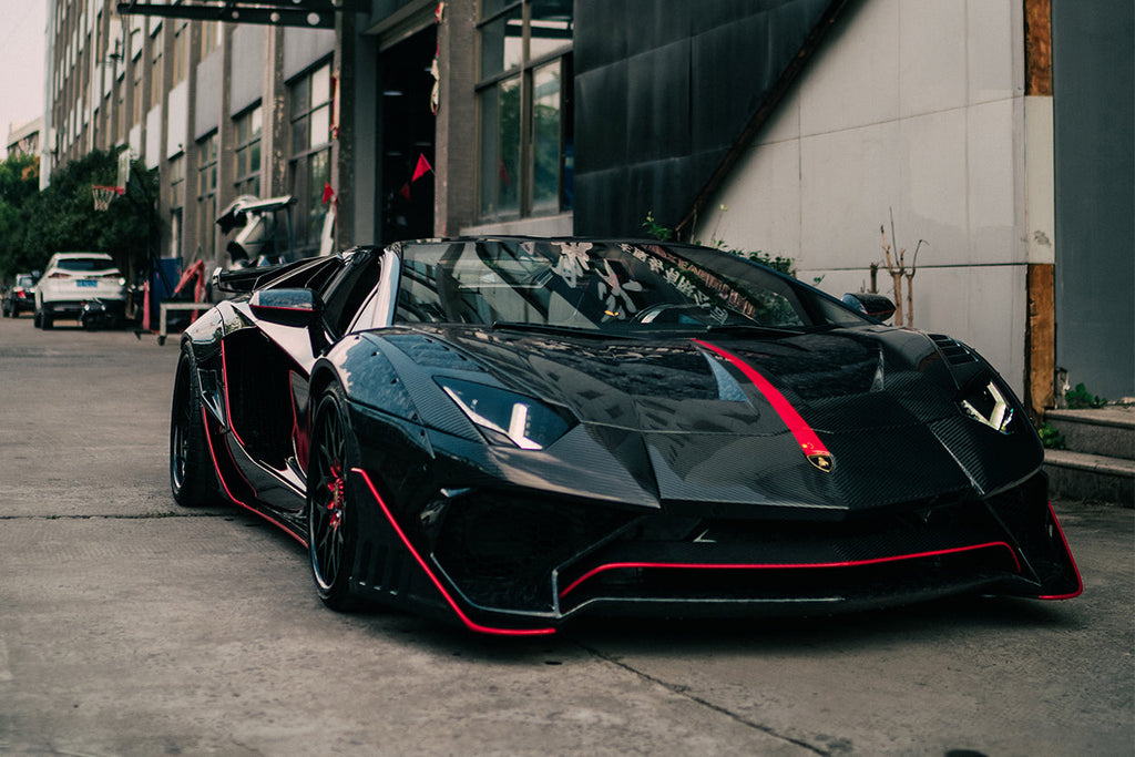 DarwinPRO 2011-2016 Lamborghini Aventador LP700 Coupe SV-BKSSII Style Wide body Carbon Fiber Aero Full Kit