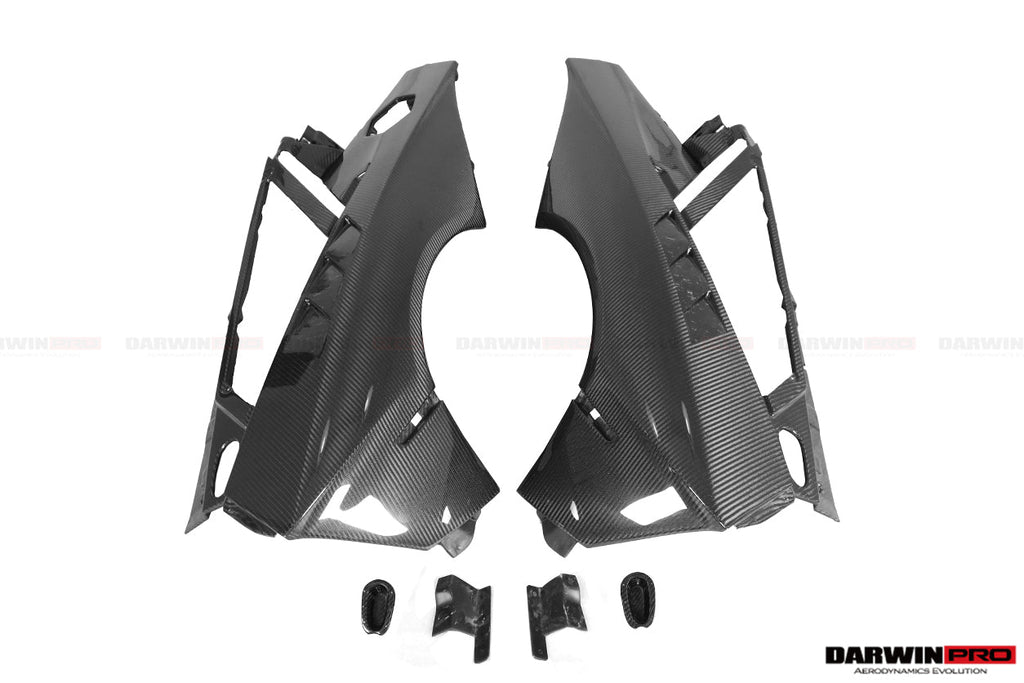 DarwinPRO 2011-2016 Lamborghini Aventador LP700 Coupe SV-BKSSII Style Wide body Carbon Fiber Aero Full Kit