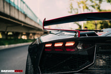 Load image into Gallery viewer, DarwinPRO 2011-2016 Lamborghini Aventador LP700 Roadster SV-BKSSII Style Engine Hood And Wing