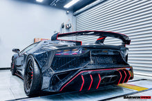 Load image into Gallery viewer, DarwinPRO 2011-2016 Lamborghini Aventador LP700 Roadster SV-BKSSII Style Engine Hood And Wing