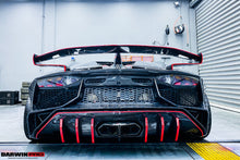 Load image into Gallery viewer, DarwinPRO 2011-2016 Lamborghini Aventador LP700 Roadster SV-BKSSII Style Engine Hood And Wing