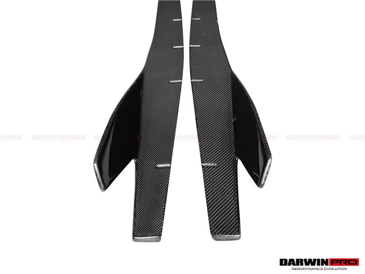 2011-2016 Lamborghini Aventador LP700 Coupe Roadster BKSS Style Carbon Fiber Side Skirts Under Board