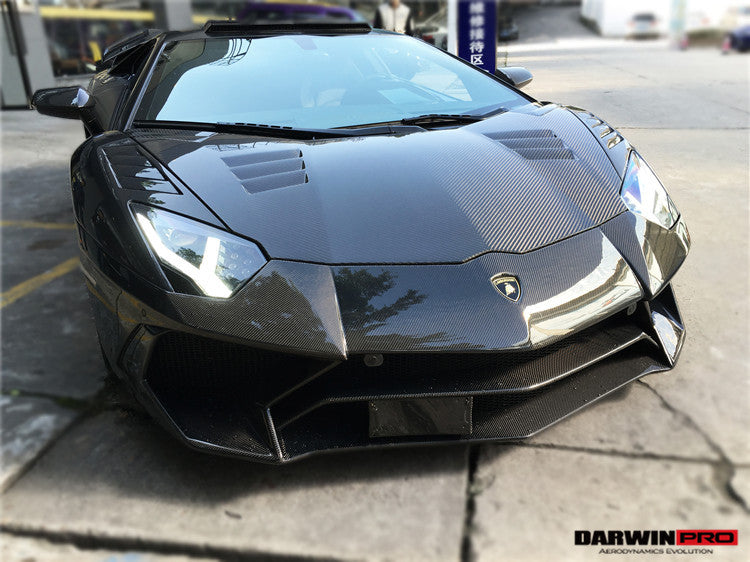 2011-2021 Lamborghini Aventador LP700 LP740 Coupe Roadster BKSS Style Carbon Fiber Front Fender