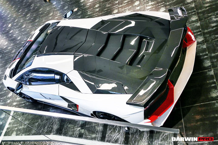 2011-2021 Lamborghini Aventador LP700 LP740 Coupe  BKSS Style Carbon Fiber Roof